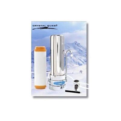 Crystal Quest Stainless Steel 6 Stage Arsenic Countertop Filter
