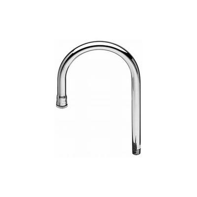 T&S Brass 120X Rigid Gooseneck Faucet 5-1/2 Spread 10-1/4 H 5-5/16 Clearance