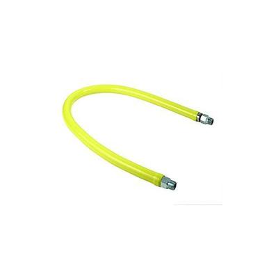 T&S Brass HG-2D-48S Safe-T-Link Gas Hose SwiveLink 3/4 NPT x 48 L