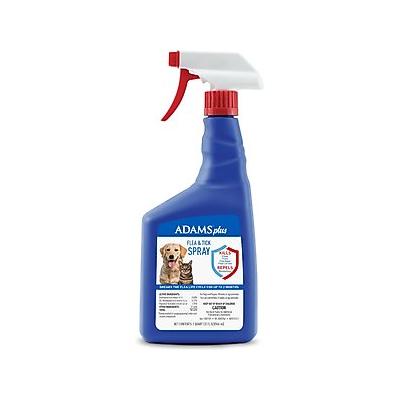 Adams Plus Flea & Tick Pet Spray, 32-oz bottle