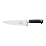 Mercer Cutlery Genesis Forged Chef's Knife Plastic/High Carbon Stainless Steel in Black/Gray | 8" | Wayfair M20608