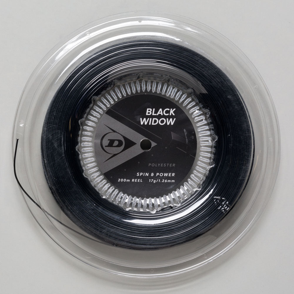 Dunlop Black Widow 17 660' Reel Tennis String Reels