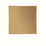 Ghent Natural Cork Bulletin Board Wood/Cork in Brown | 48 H x 96 W x 0.87 D in | Wayfair WK48