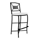 Catalina Aluminum High Dining Chair - Black - Frontgate