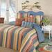 Katelin Oversized Bedspread Blue, California King, Blue