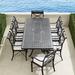 Carlisle 9-pc. Extending Dining Set in Onyx Finish - Frontgate