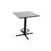 Square Breakroom Table Metal in White AmTab Manufacturing Corporation | 30 H x 36 W x 36 D in | Wayfair PT3630