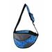 One For Pets Messenger Bag Pet Carrier Polyester in Blue | 10.5 H x 16 W x 6 D in | Wayfair 2140-Blue