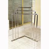Kingston Brass Edenscape Free Standing Towel Stand Metal in Gray | 32.94 H x 13.937 D in | Wayfair SCC8278