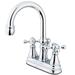 Kingston Brass Governor Centerset Bathroom Faucet w/ Brass Pop-Up Drain in Gray | 9.13 H in | Wayfair KS2611KX