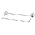 Kingston Brass Vintage Double 24" Wall Mounted Towel Bar Metal in Gray | 4.13 H in | Wayfair BA1163C