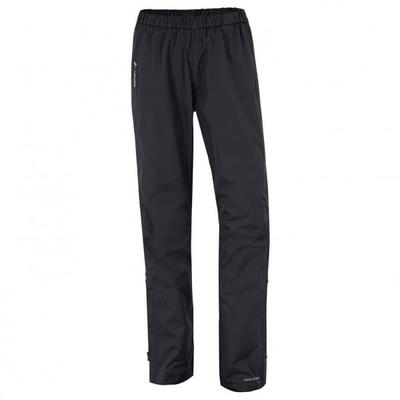 Vaude - Women's Fluid Full-Zip Pants - Regenhose Gr 38 schwarz