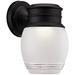 Barclay 8 3/4" High LED Black Outdoor Wall Light