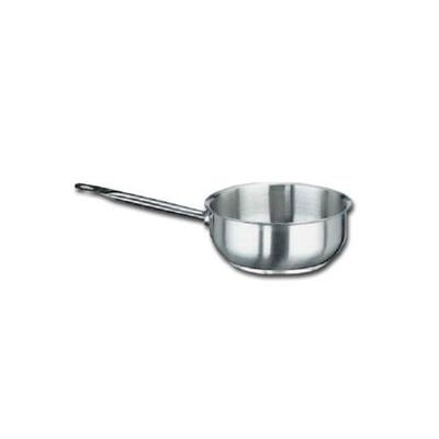 Vollrath 7 Induction Saute Pan - Curved, Aluminum Bottom, 18-ga Stainless