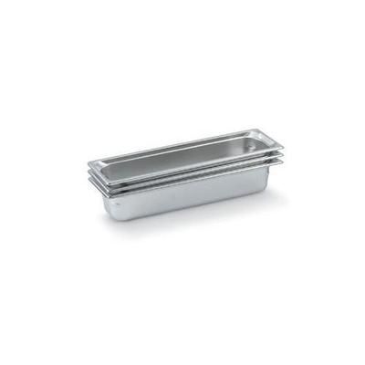 Vollrath 90502 Super Pan 3 Half-Long Size Food Pan, 3/4" Deep, 20mm, 22 Gauge