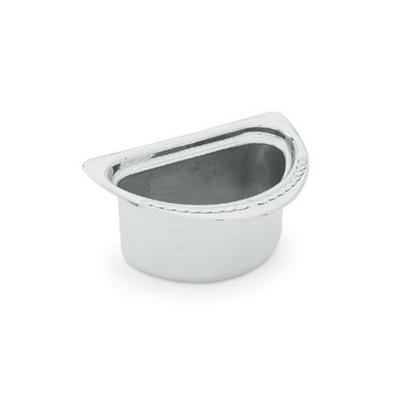 Vollrath 1.7-qt Decorative Half Size Oval Foodpan - Stainless