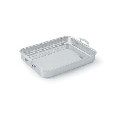 Vollrath 4.6-qt Large Food Pan with Handles - Aluminum Bottom, 18-ga Stainless