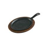 Lodge Oval Cast Iron Serving Griddle, 15.25x7.5-in screenshot. Cooking & Baking directory of Home & Garden.