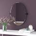 Gatco Latitude II Frameless Oval Wall Mirror | Bathroom Vanity Mirror, Glass in Yellow | 26.5 H x 24 W x 2 D in | Wayfair 4239