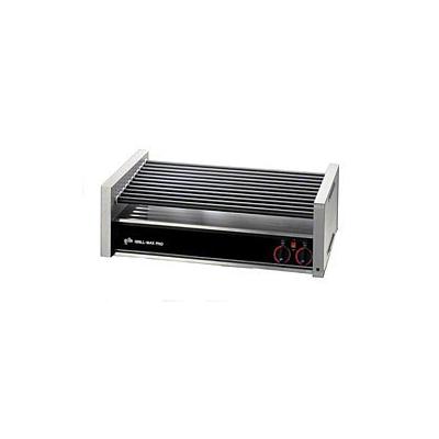 Star Grill Max Pro 36" W Hot Dog Roller Grill With Chrome Plated Rollers (75C) - Stinaless Steel