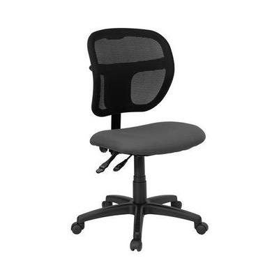 Fabric and Mesh Task Chair, Multiple Colors