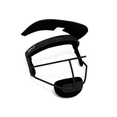 RIP-IT Defense Fielder's Mask with Blackout Technology- Youth Scarlet