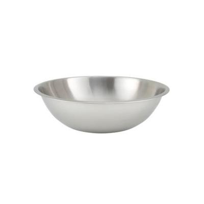 Winco 8-qt Heavy-Duty Mixing Bowl, 13.25 x 4.37-in, Stainless