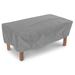 KoverRoos Weathermax™ Rectangular Ottoman/Small Table Cover, Polyester in Gray | 17 H x 19 W x 25 D in | Outdoor Cover | Wayfair 82550