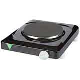 Cadco 1500W Counter Cast Iron Hotplate With Single Burner & Infinite Controls (KR1) - Black screenshot. Cooktops directory of Appliances.