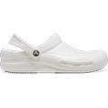Crocs White Bistro Slip Resistant Work Clog Shoes