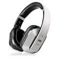 Over Ear Wireless Bluetooth Headphones with Mic - August EP650 - Custom App for Easy EQ Sound Control, aptX Low Latency, NFC, Rich Bass Clear Sound, 30 days Stand By High-Performance Comfort [Silver]