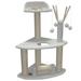 Majestic Pet Products 36" Bungalow Cat Tree Manufactured Wood in Brown/Gray | 36 H x 20 W x 27 D in | Wayfair 78899578055