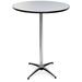 McCourt Manufacturing ProRent Round Breakroom Table Metal in Gray/White | 42 H x 36 W x 36 D in | Wayfair 72000GG