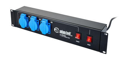 Adam Hall 87472 Mains Power Strip 2U