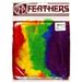 Zucker Turkey Flat Feathers 36/Pkg-Rainbow