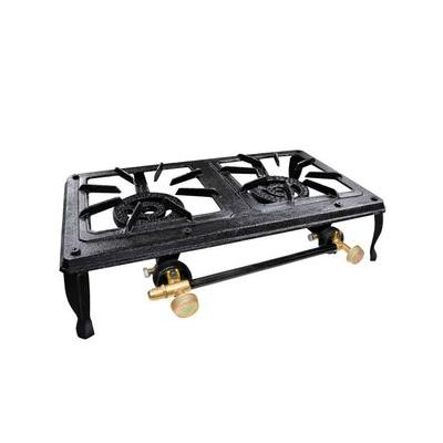 Carolina Cooker Double Burner Cast Iron Stove Cast Iron & Cooking Supplies