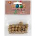 Pepperell Barrel Wood Beads 13mmX11mm 18/Pkg-Maple