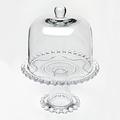 Godinger Silver Art Co Godinger Chesterfield Cake Stand Glass/Crystal | 10.63 H x 8.27 W in | Wayfair 48447