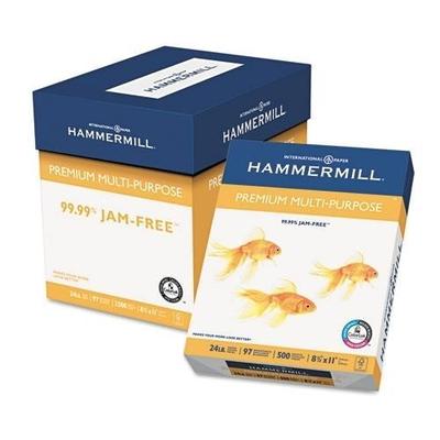 Hammermill HAM105810 Premium Multipurpose Jam-Free Paper Pack of 2500