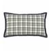 Eastern Accents Ryder w/ Mitered Ribbon Lumbar Pillow Cover & Insert Down/Feather/Cotton | 15 H x 26 W x 6 D in | Wayfair RYD-06