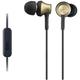 Sony MDR-EX650APT In-Ear-Kopfhörer, Messinggehäuse, Headset, Mikrofon, Fernbedienung, gold