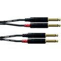 CORDIAL Kabel audio doppelt jack mono 6 m Kabel AUDIO Essentials Jack