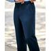 Blair Men's John Blair Signature Adjust-A-Band Relaxed-Fit Gabardine Dress Pants - Blue - 42