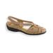 Blair Women's “Rina” Fisherman Slingbacks By Classique® - Tan - 9.5 - Womens