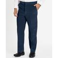 Blair Men's John Blair Adjust-A-Band Relaxed-Fit Corduroy Pants - Blue - 42 - Medium