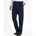 Blair John Blair Signature Relaxed-Fit Pleated-Front Dress Pants - Blue - 42