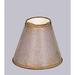 Volume Lighting 5" H Paper Empire Lamp Shade ( Clip On ) in Paper in Brown | 5 H x 6 W x 6 D in | Wayfair V0011-22