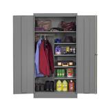 Tennsco Corp. Standard 72"H x 36"W x 18"D 2 Door Storage Cabinet in Gray | 72 H x 36 W x 18 D in | Wayfair 7214-2