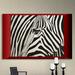 ArtWall Zebras Abstract by Lindsey Janich - Wrapped Canvas Graphic Art Print Canvas in White | 24 H x 36 W x 2 D in | Wayfair 0jan057-24x36-w