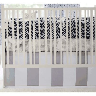New Arrivals Hampton Bay 2 Piece Crib Bedding Set